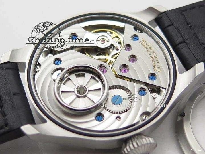 MIROTIME 0524 Big Pilot “Markus Buhler” IW5003 Turbine V6F Best Edition Silver Dial On Leather Strap A Reliable 7315